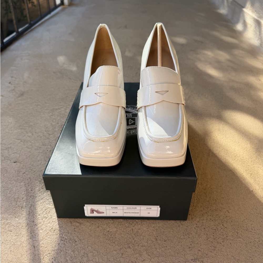 Silent D Patent Leather Loafers